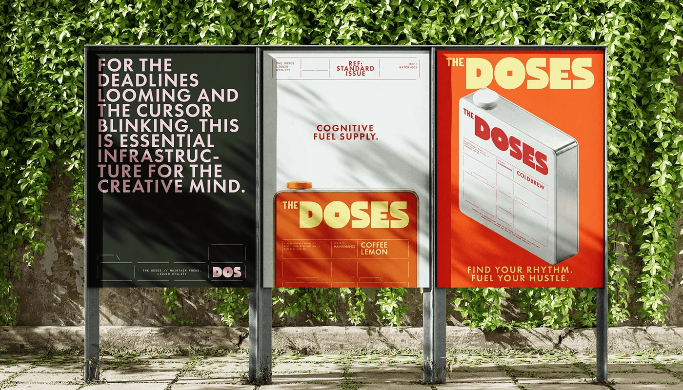 The Doses; Energy Drink Branding