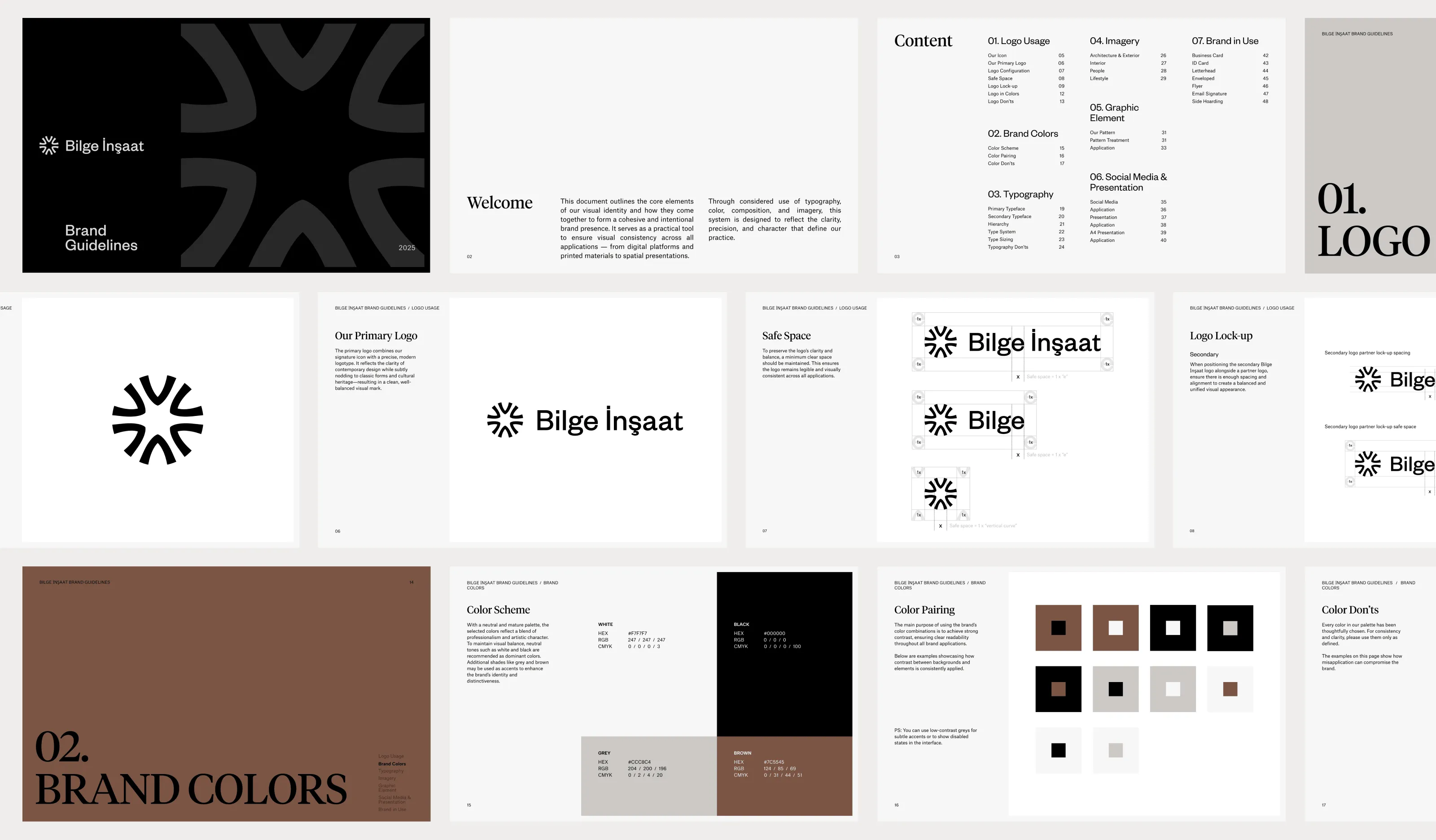 Brand Strategy and Logo Design for Bilge İnşaat