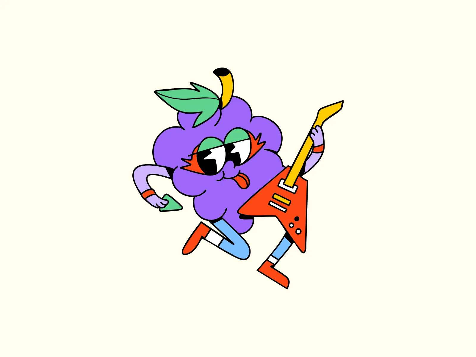 Vegetable Character Design