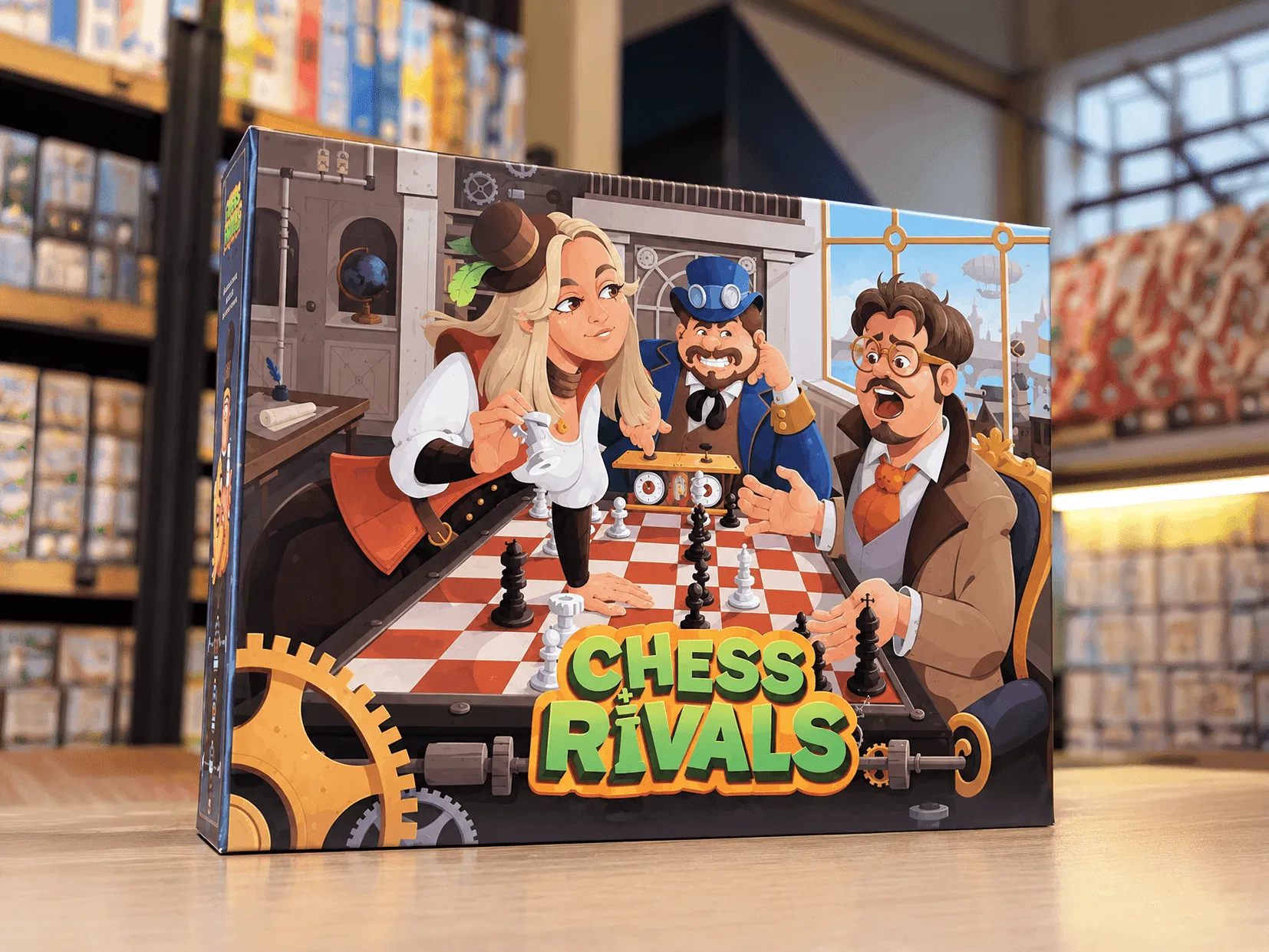 How we Draw "Chess Rivals" Without Drawing "Chess"