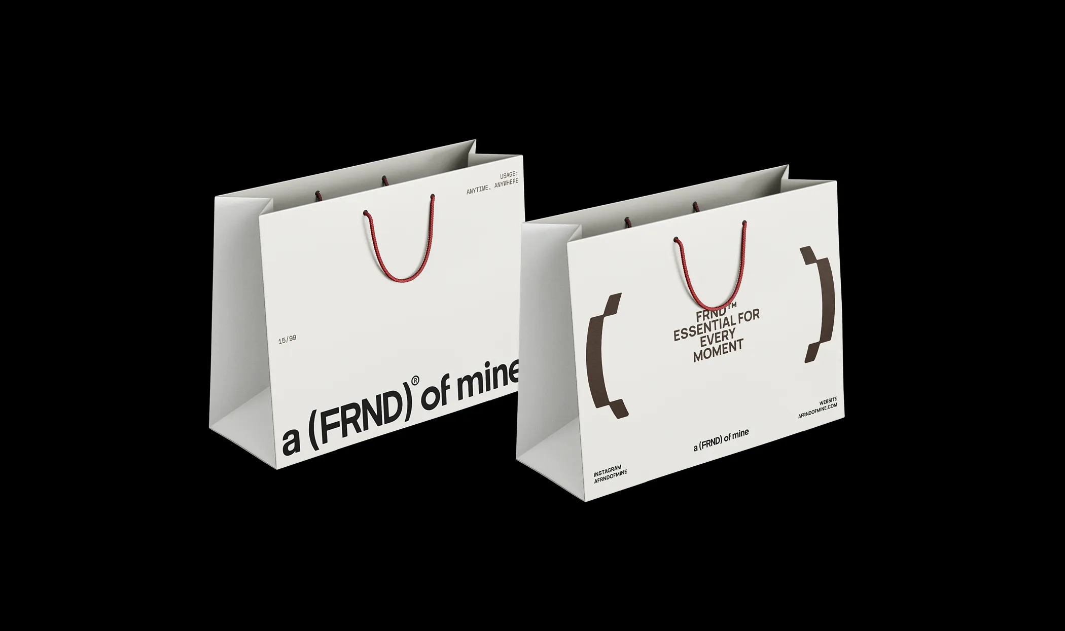 a (FRND) of Mine Brand Identity