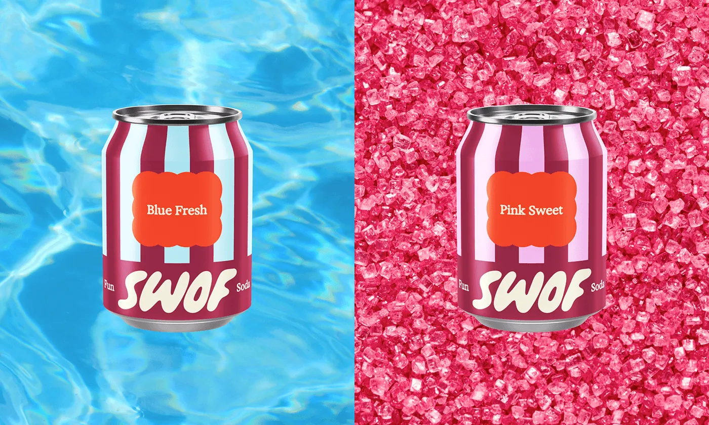 SWOF; Fun Soda Packaging