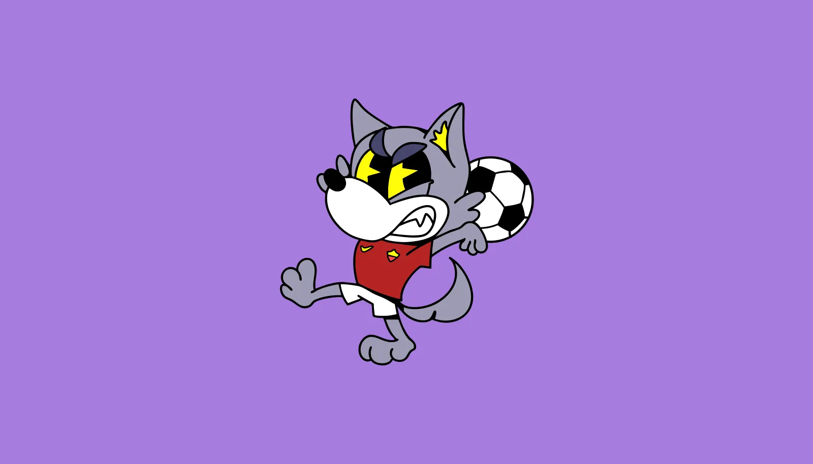 Retro Football Mascots